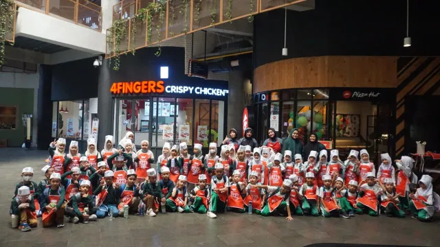 Pizza di Tangan, Kreativitas Dituangkan! Keseruan Cooking Class Siswa SD Islam Athirah Racing Centre